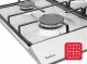 Płyta grzewcza Amica Płyta gazowa AMICA PGA6100BpR INOX 4palniki 4