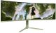 Monitor Arozzi Arozzi Nova 49 Curved monitor komputerowy 124,5 cm (49") 5120 x 1440 px Dual QHD LED Zielony 2