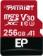 Karta Patriot Atminties kortelė Patriot Memory EP Pro PEF256GEP31MCX (256GB, Class 10, Class U3, Atminties kortelė) 1