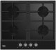 Płyta grzewcza Beko Płyta gazowa BEKO HILG64225S Czarne szkło 60 cm 3