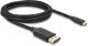 Kabel Delock USB Type-C do Kabel DisplayPort (DP Alt Mode) 8K 60 Hz z funkcja HDR 2 m czarny 1