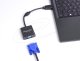 Adapter AV Delock Adapter HDMI wtyk do gniazda VGA czarny 2