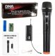 Mikrofon DNA MIKROFON BEZPRZEWODOWY ZESTAW KARAOKE LCD PROFESJON idealny do prezentacji 1
