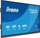 Telewizor iiyama TN8605A-B1AG IPS 86" Ultra HD 1