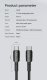 Kabel USB Kontext Kabel Toocki USB-C do USB-C 100W 2m 480Mb/s czarny 6