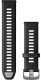 Garmin Szybkozłączny pasek silikonowy 22 mm Czarny/Jasnoszary 1