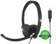Słuchawki Koss Słuchawki przewodowe z mikrofonem Koss CS300 USB Nauszne Biurowe Czarne 1
