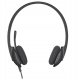 Słuchawki Logitech Słuchawki komputerowe Logitech USB Headset H340 Nauszne Mikrofon Czarne 1