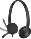 Słuchawki Logitech Słuchawki komputerowe Logitech USB Headset H340 Nauszne Mikrofon Czarne 7