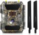 Kamera cyfrowa Luxury-Goods Kamera Leśna FOTOPUŁAPKA GPS 4.0CG MMS FILM LTE 4G 1