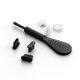 Mobile Origin Mobile Origin USB-C Dust Plug & Cleaning Brush CL1 Black/Clear for iPhone/Android 1