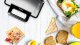 Opiekacz MPM Opiekacz 3w1 gofrownica grill MPM MOP-43M 3w1 inox 1000 W 7