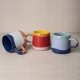 Cup&You KUBEK CERAMICZNY NA KAWĘ HERBATĘ CZEKOLADĘ POMARAŃCZOWO-CZERWONY Z UCHWYTEM 400 ML PREZENT UPOMINEK DLA KOBIETY MAMY ŻONY BABCI DZIEWCZYNY KOLEŻANKI NIEJ 3