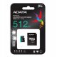 Karta ADATA Karta microSD Premier Pro 512 GB UHS1 U3 V30 A2 + adapter 1