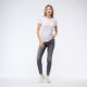 hitec Damska koszulka z krótkim rękawem Hi-tec LADY PLAYO II SLIM biały rozmiar XS 5