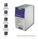Qoltec Qoltec Przemysłowy zasilacz na szynę DIN 240W 24V 2