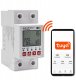 Qoltec Qoltec Inteligentny przekaźnik 63A WiFi z licznikiem prądu DIN Tuya Timer 3