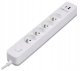 Listwa zasilająca Reinston Listwa zasilająca Reinston 4 Gniazda 1,5m USB Biała przeciwprzepięciowa 3