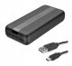 Powerbank Reinston Powerbank Reinston 20000 mAh 2.1A LED USB-C / USB Czarny 1