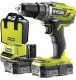 Wiertarko-wkrętarka Ryobi R18DD3-220S 18 V 2 x akumulator 2 Ah 13