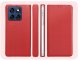 Hello Case Etui z Klapką Do Motorola Edge 60 / 60 Fusion / 60 Pro 5G (Czerwone, Case) 6