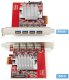 Kontroler StarTech 4-PORT USB-A 10GBPS PCIE CARD/. 3