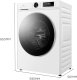 Pralka TCL TCL Washing machine | FP0944WA0 | Energy efficiency class A | Front loading | Washing capacity 9 kg | 1400 RPM | Depth 56 cm | Width 60 cm | Display | LED | Steam function | White 2