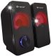 Głośniki komputerowe Tracer Głośniki podświetlane LED Tracer 2.0 Loop RGB USB 1