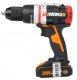 Wiertarko-wkrętarka Worx Wkrętarka WORX WX354 Bezszczotkowa 20V 60Nm 2x 2Ah 2