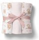 Bocioland 3039 PIELUSZKI MUŚLINOWE 70X70 3-PACK RÓŻ BL303 1