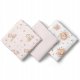 Bocioland 3039 PIELUSZKI MUŚLINOWE 70X70 3-PACK RÓŻ BL303 4
