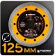 Powermat TARCZA DIAMENTOWA 125MM 1,4MM DO CIĘCIA BETONU GRESU CERAMIKI BRUKU SPIEKU 16