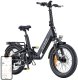 Rower elektryczny Airwheel Składany elektryczny rower ENGWE L20 3.0 Boost czarny 250W (L20_30BLACK) 1
