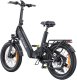 Rower elektryczny Airwheel Składany elektryczny rower ENGWE L20 3.0 Boost czarny 250W (L20_30BLACK) 4
