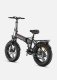 Rower elektryczny Airwheel Składany rower elektryczny ENGWE EP-2 BOOST black juodas 250W 3