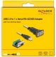 Delock Adapter USB 2.0 Typ-A do 1 x szeregowy RS-422/485 wtyk z 6 styk Terminalblock 5 V 1 m 4