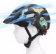 Wozinsky WOZINSKY Kask rowerowy dziecięcy odpinanym daszkiem 48-52 cm - czarny 4