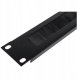 Adam Hall Panel maskujący szczotkowy szafa Rack 19" 1U stal 87221 BRUSH 3