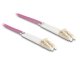 Konwerter Delock Kabel światłowodowy LC Duplex do LC Duplex Multimode OM4 kątowy 2 m 1