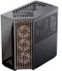 Obudowa Apnx APNX V1-W-BK-v3, Tower case black, Tempered Glass x 2, Wood paneling 1