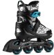 Nils Extreme NH10907 4w1 ŁYŻWOROLKI Z WYM. PŁOZĄ HOKEJOWĄ TINTY ZIELONE ROZM. S(31-34) NILS EXTREME 9