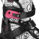 Nils Extreme NH10907 4w1 ŁYŻWOROLKI Z WYM. PŁOZĄ HOKEJOWĄ TINTY RÓŻOWE ROZM. M(35-38) NILS EXTREME 6