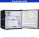 Lodówka CHiQ CSD46D4D minibar, 46 litry, 2 przegródki, 0 °C aż +10 °C, 35 dB 3