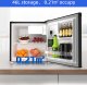 Lodówka CHiQ CSD46D4D minibar, 46 litry, 2 przegródki, 0 °C aż +10 °C, 35 dB 1