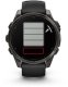 Smartwatch Garmin Inteligentny zegarek Fenix 8 – 47 mm, AMOLED Sapphire, Titan DLC w kolorze szarego węgla z silikonowym pasek w kolorze czarno-szarym 2