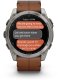 Zegarek sportowy Garmin Fenix 8 AMOLED Brązowy  (010-02905-40) 9