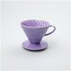 Hario Ceramiczny Drip HarioV60-02 - Fioletowy 1