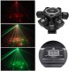 Lampa studyjna LIGHT4ME Ruchomy multiefekt świetlny 7w1 LED DMX BEAM GOBO STROBO LASER LIGHT4ME COSMOS 2 6