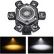 Lampa studyjna LIGHT4ME Ruchomy multiefekt świetlny 7w1 LED DMX BEAM GOBO STROBO LASER LIGHT4ME COSMOS 2 8