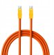Newell Kabel Newell USB-C - USB-C 100 W, 2 m, silikonowy, pomarańczowo-żółty 1
